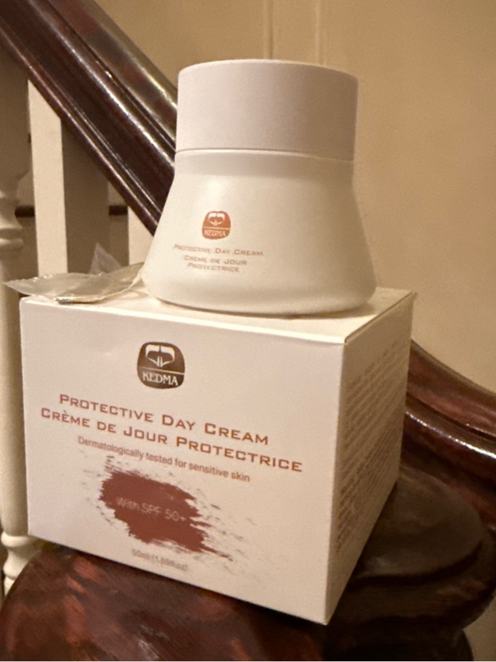 Kedma Protective Day Cream 50ml/1.69oz for Sensitive Skin W SPF 50+